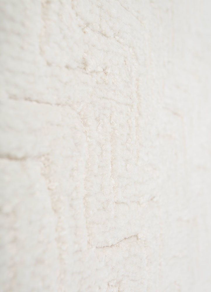 atelier ivory wool hand knotted Rug - CloseUp atelier ivory wool hand knotted Rug - CloseUp