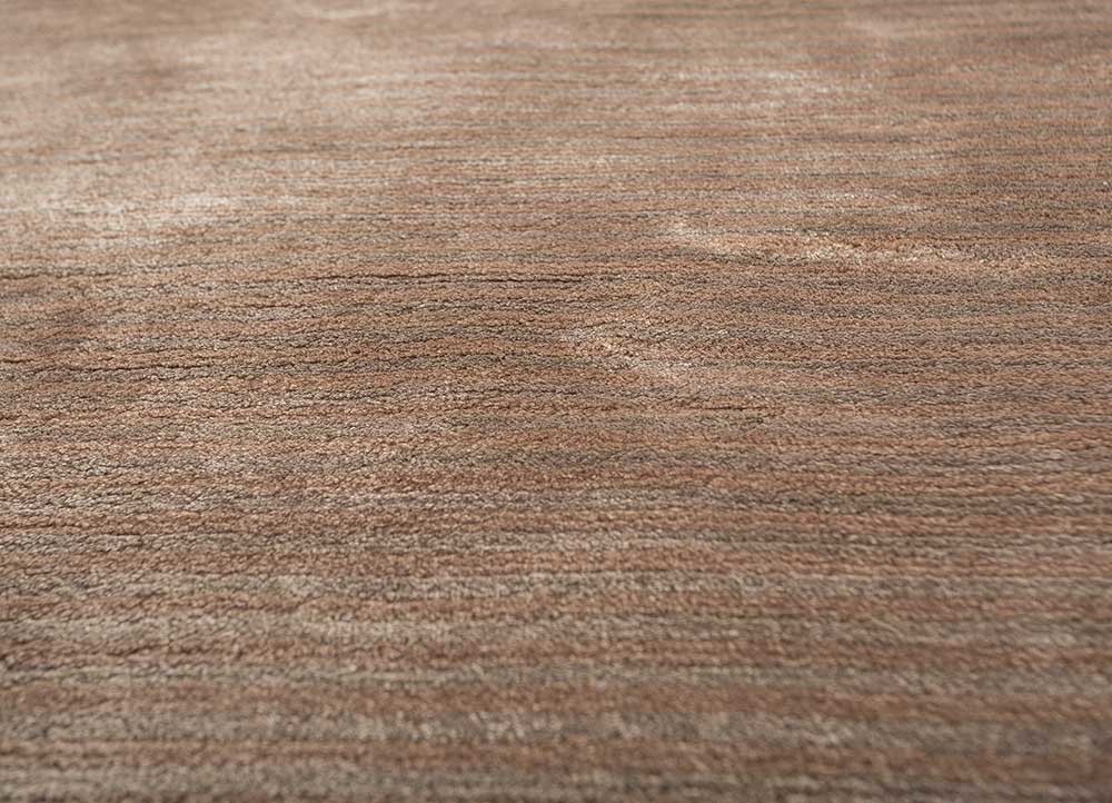 azalea beige and brown bamboo silk hand knotted Rug - CloseUp azalea beige and brown bamboo silk hand knotted Rug - CloseUp