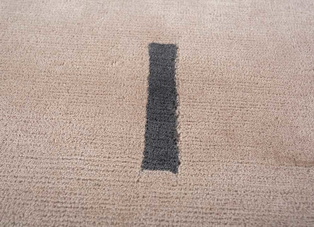 sthir red and orange wool hand knotted Rug - CloseUp sthir red and orange wool hand knotted Rug - CloseUp