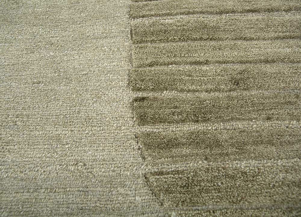 blythe green wool hand knotted Rug - CloseUp blythe green wool hand knotted Rug - CloseUp
