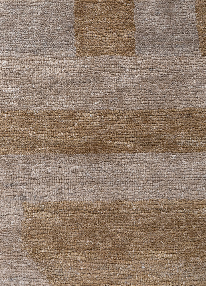 blythe grey and black wool hand knotted Rug - CloseUp blythe grey and black wool hand knotted Rug - CloseUp