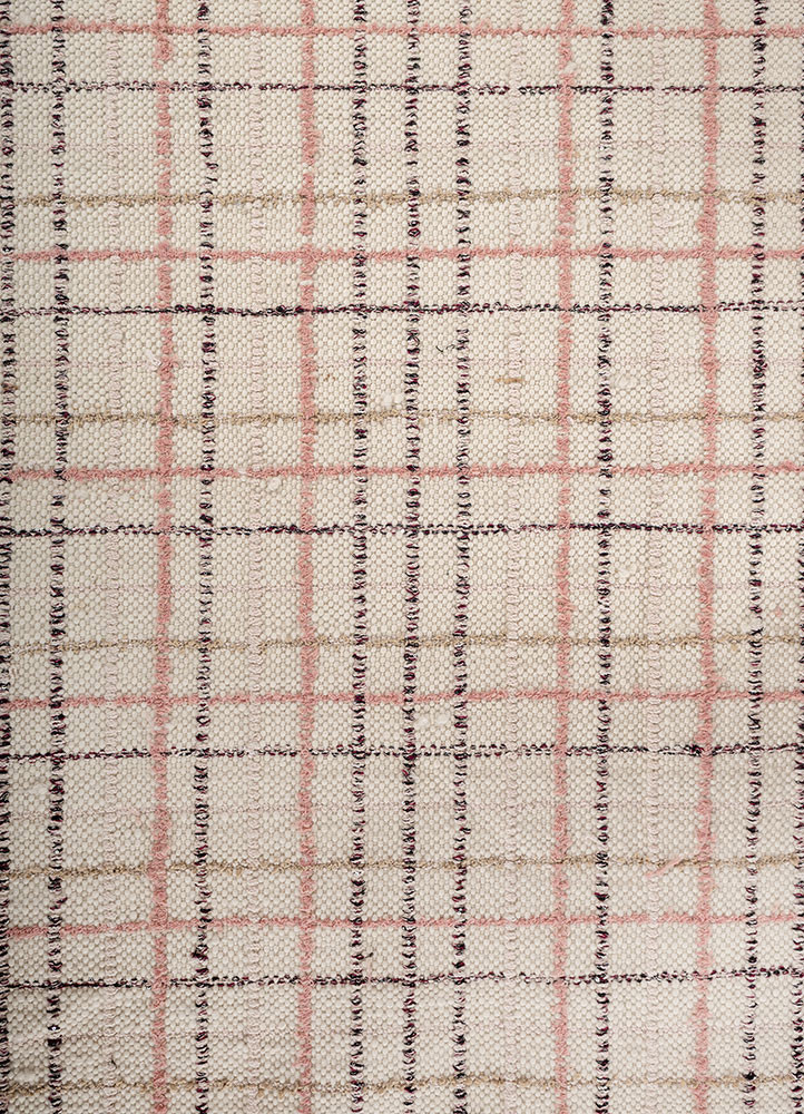 atelier ivory acrylic hand knotted Rug - CloseUp atelier ivory acrylic hand knotted Rug - CloseUp