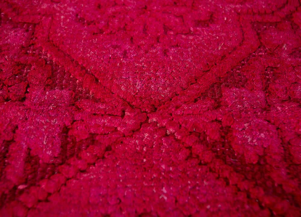 lacuna ivory wool and bamboo silk hand knotted Rug - CloseUp lacuna ivory wool and bamboo silk hand knotted Rug - CloseUp