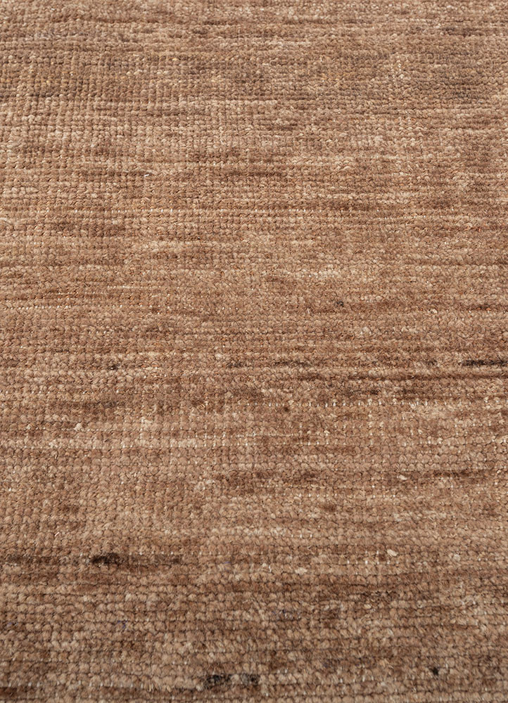 blythe beige and brown wool hand knotted Rug - CloseUp blythe beige and brown wool hand knotted Rug - CloseUp