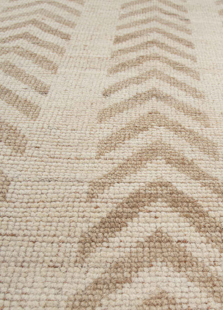 hula ivory wool hand knotted Rug - CloseUp hula ivory wool hand knotted Rug - CloseUp
