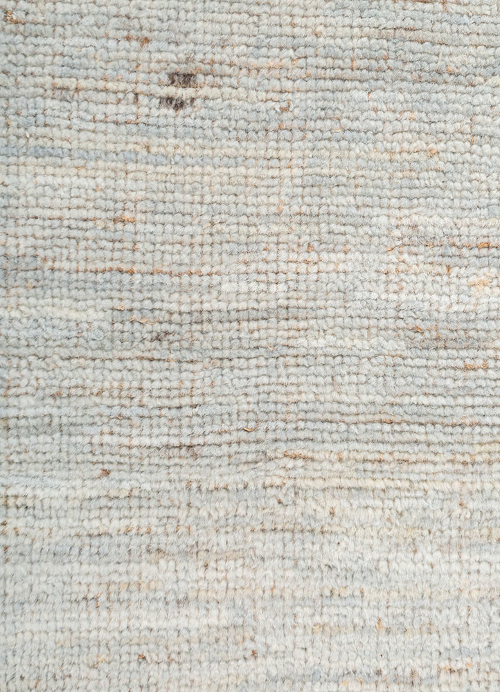 manifest blue afghan wool and jute hand knotted Rug - CloseUp manifest blue afghan wool and jute hand knotted Rug - CloseUp