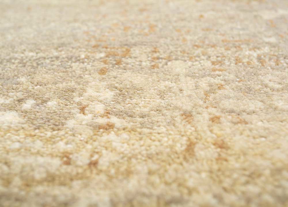 uvenuti grey and black wool hand knotted Rug - CloseUp uvenuti grey and black wool hand knotted Rug - CloseUp