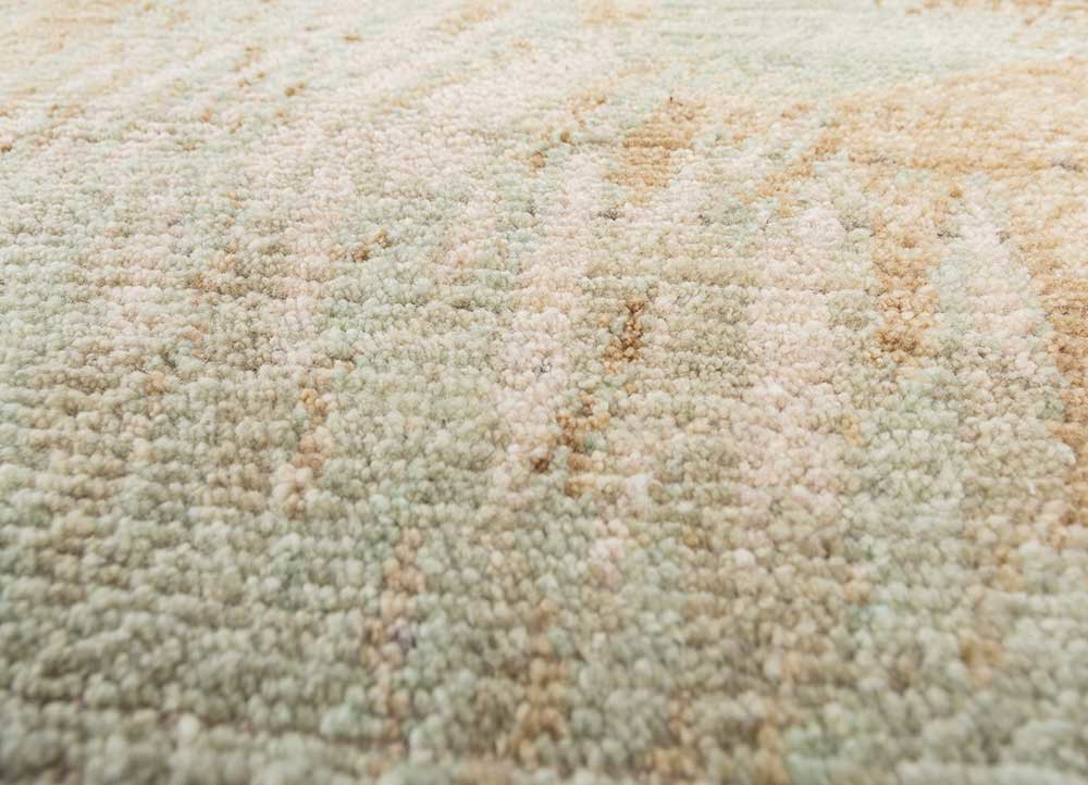 entropy ivory wool hand knotted Rug - CloseUp entropy ivory wool hand knotted Rug - CloseUp