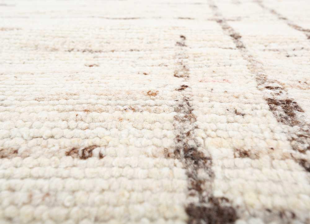 zuri ivory wool hand knotted Rug - CloseUp zuri ivory wool hand knotted Rug - CloseUp