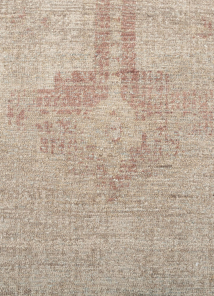 viscaya ivory wool hand knotted Rug - CloseUp viscaya ivory wool hand knotted Rug - CloseUp