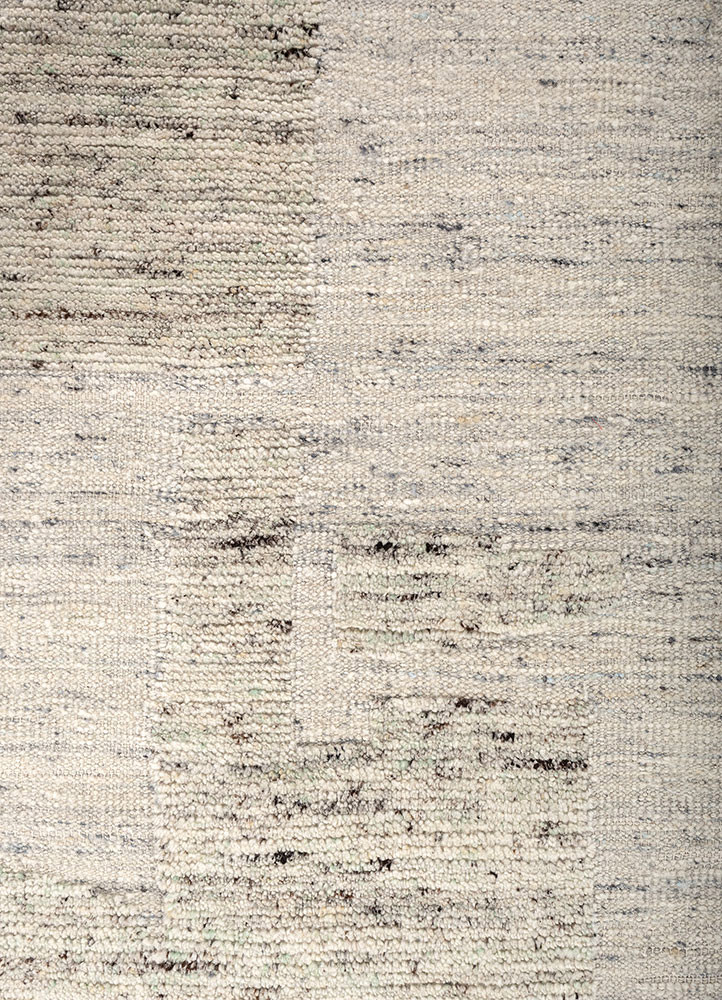 aprezo green wool hand knotted Rug - CloseUp aprezo green wool hand knotted Rug - CloseUp
