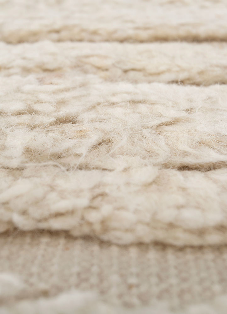 zuri ivory wool hand knotted Rug - CloseUp zuri ivory wool hand knotted Rug - CloseUp