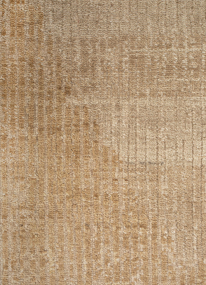 blythe beige and brown wool hand knotted Rug - CloseUp blythe beige and brown wool hand knotted Rug - CloseUp