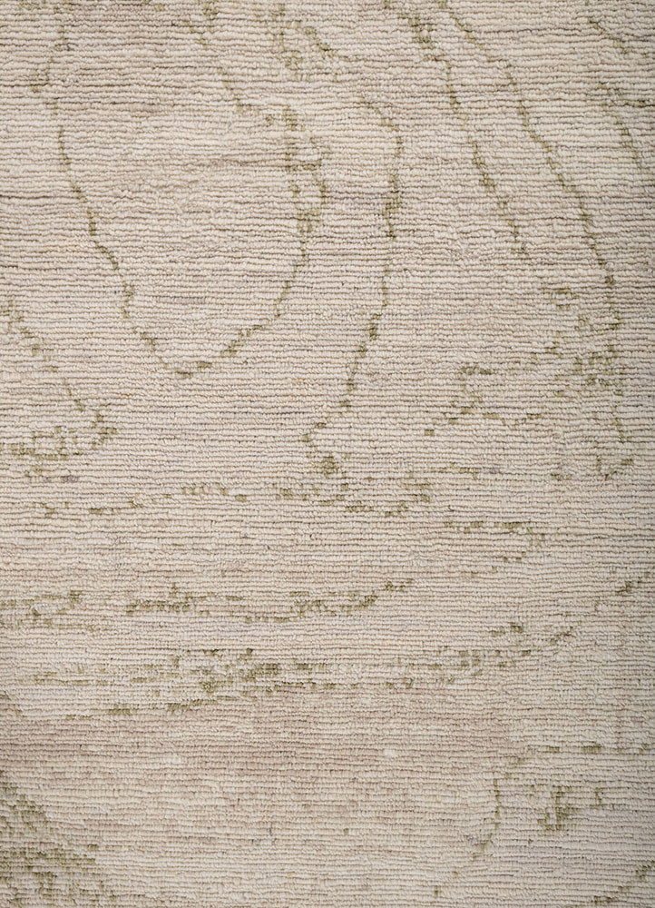 aprezo ivory wool hand knotted Rug - CloseUp aprezo ivory wool hand knotted Rug - CloseUp