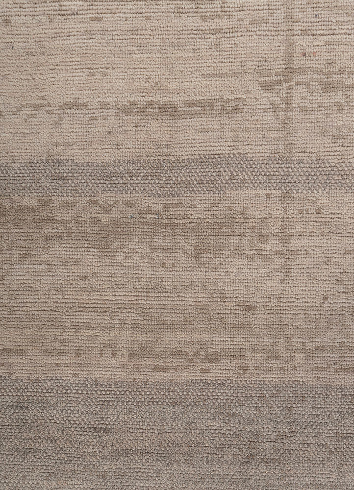 aprezo ivory wool hand knotted Rug - CloseUp aprezo ivory wool hand knotted Rug - CloseUp
