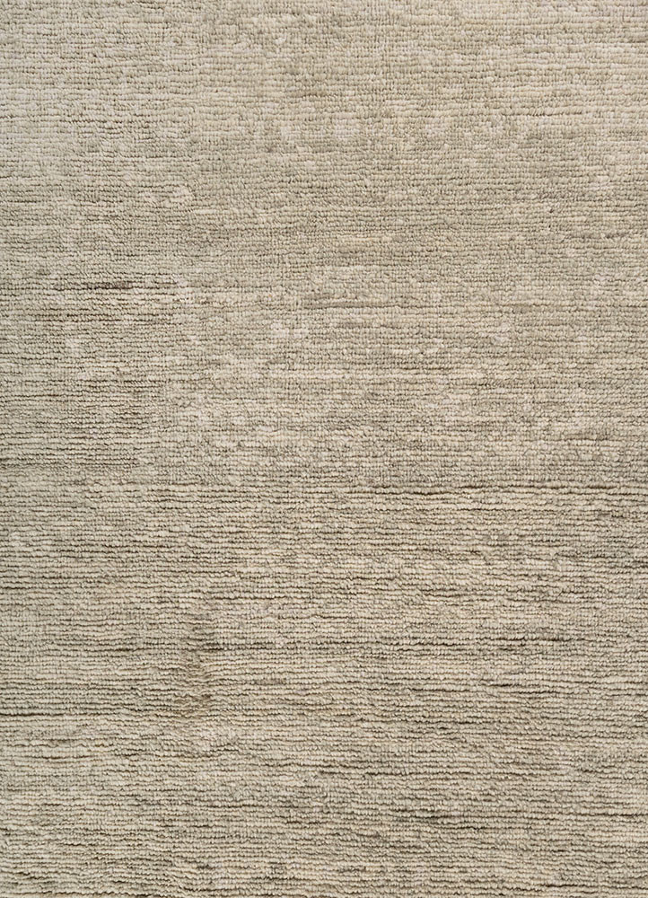 entropy ivory wool hand knotted Rug - CloseUp entropy ivory wool hand knotted Rug - CloseUp