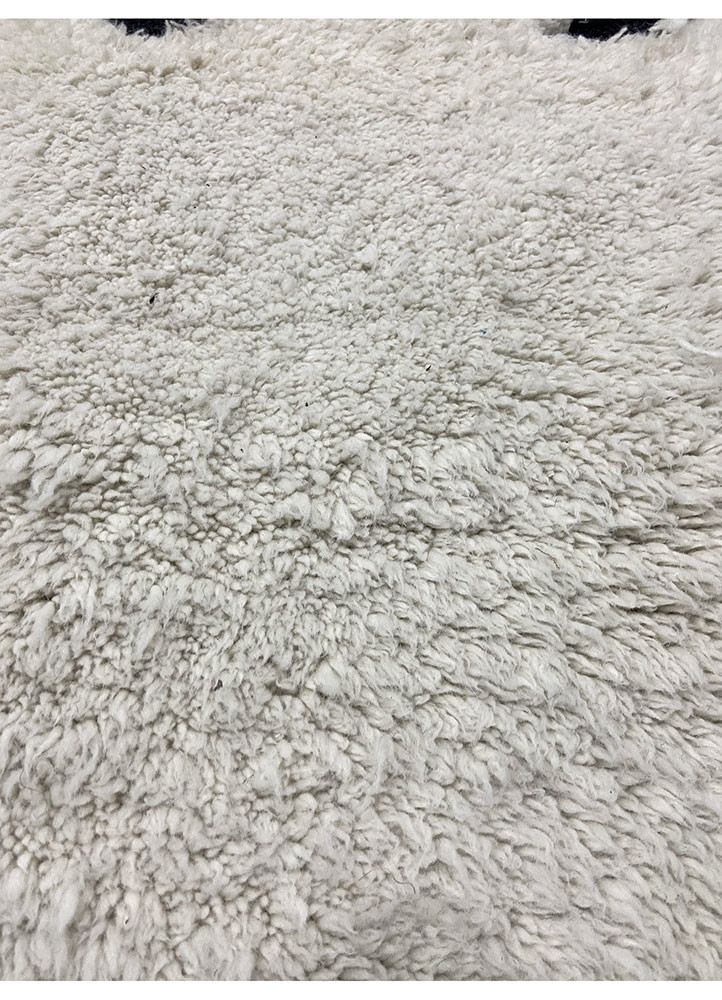 aprezo grey and black wool hand knotted Rug - CloseUp aprezo grey and black wool hand knotted Rug - CloseUp