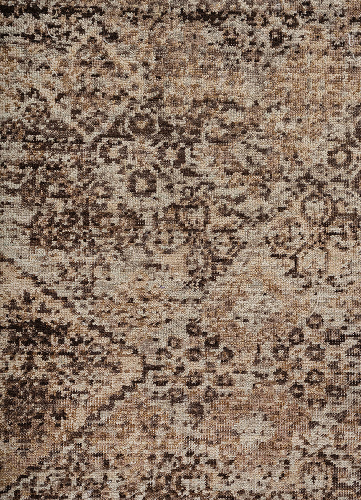 viscaya gold wool hand knotted Rug - CloseUp viscaya gold wool hand knotted Rug - CloseUp