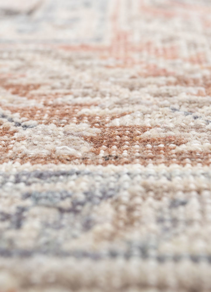 viscaya ivory afghan wool hand knotted Rug - CloseUp viscaya ivory afghan wool hand knotted Rug - CloseUp