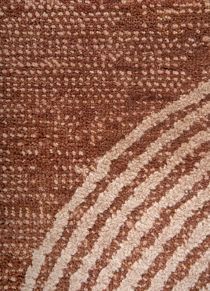 azalea red and orange wool and silk hand knotted Rug - CloseUp azalea red and orange wool and silk hand knotted Rug - CloseUp