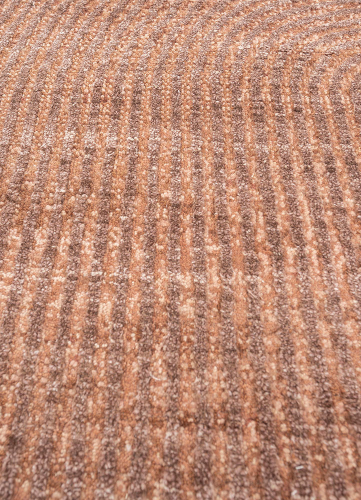 azalea red and orange wool and silk hand knotted Rug - CloseUp azalea red and orange wool and silk hand knotted Rug - CloseUp