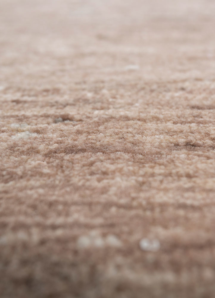 entropy beige and brown afghan wool hand knotted Rug - CloseUp entropy beige and brown afghan wool hand knotted Rug - CloseUp