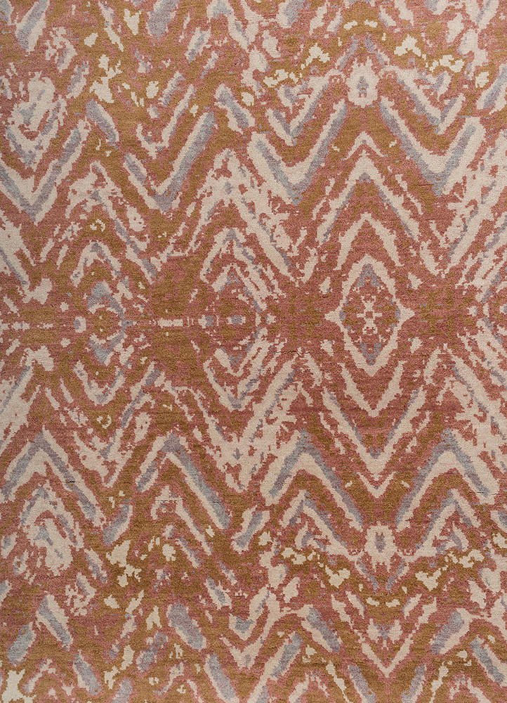 clan ivory wool hand knotted Rug - CloseUp clan ivory wool hand knotted Rug - CloseUp