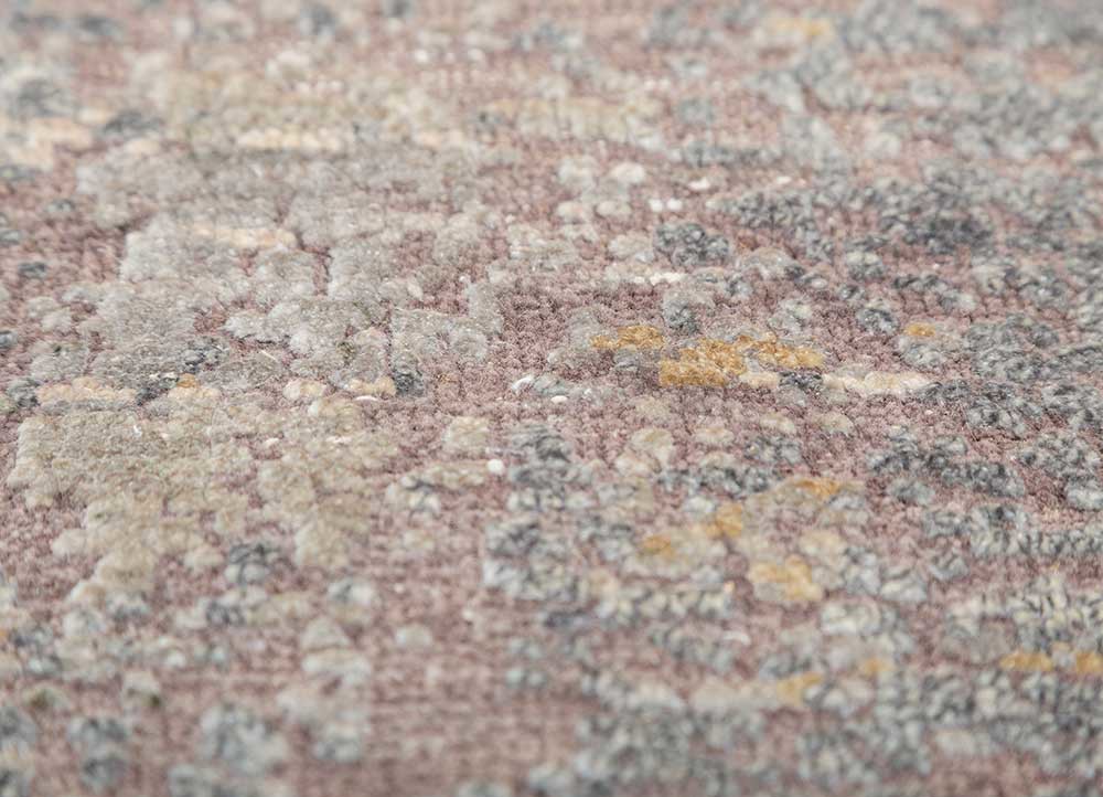far east grey and black afghan wool and silk hand knotted Rug - CloseUp far east grey and black afghan wool and silk hand knotted Rug - CloseUp