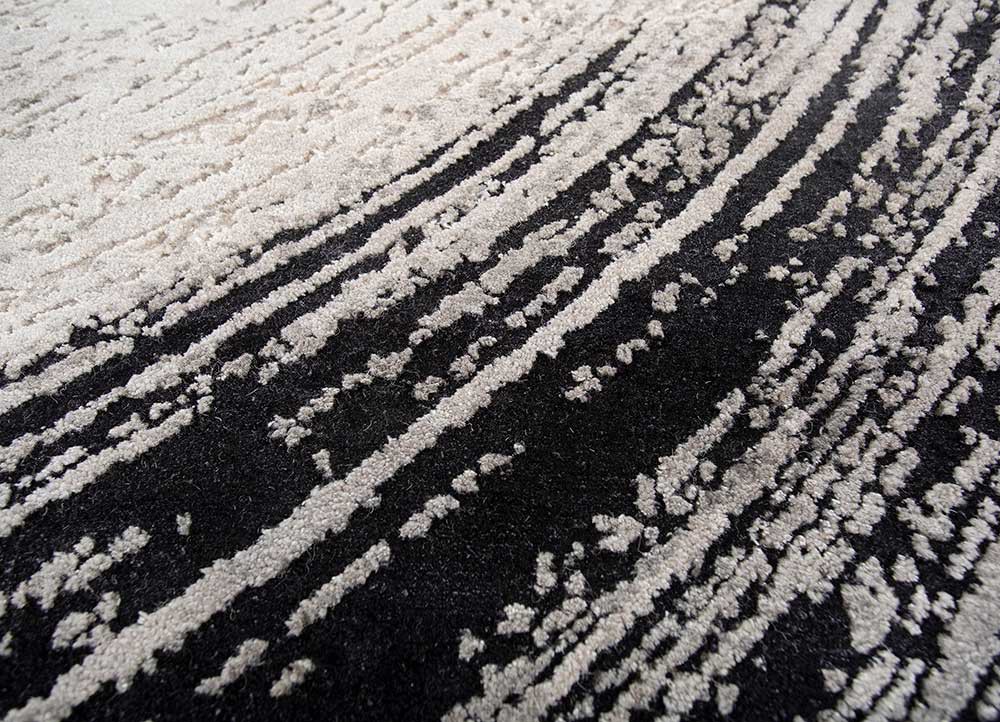 free verse by kavi blue wool and bamboo silk hand knotted Rug - CloseUp free verse by kavi blue wool and bamboo silk hand knotted Rug - CloseUp
