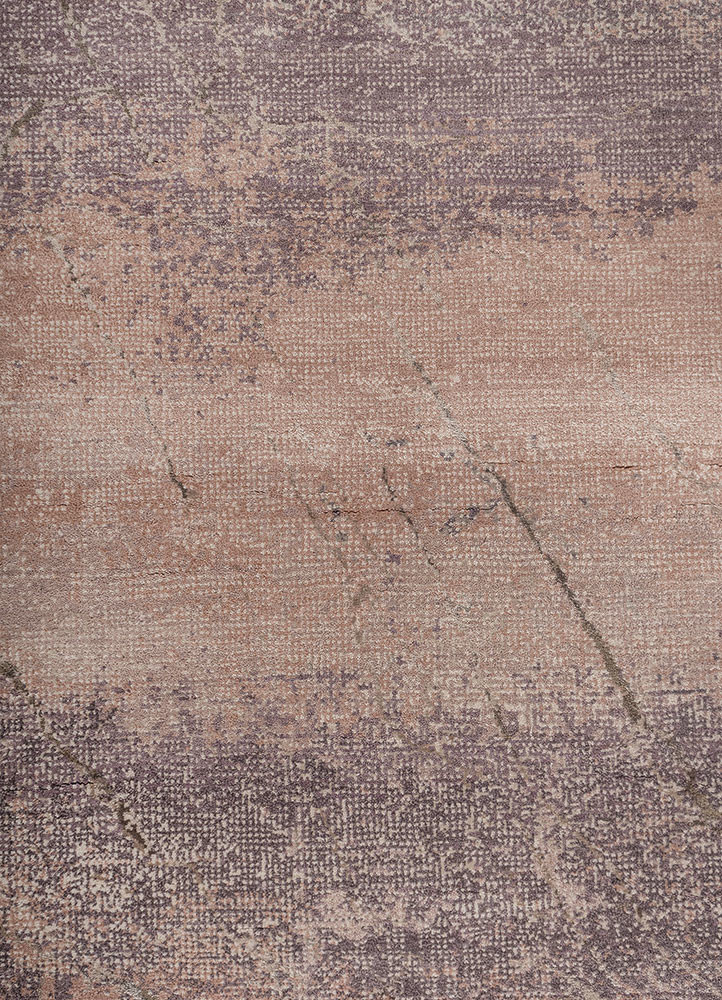 aprezo ivory wool and bamboo silk hand knotted Rug - CloseUp aprezo ivory wool and bamboo silk hand knotted Rug - CloseUp