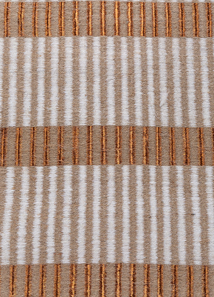 nomadic threads beige and brown jute and hemp flat weaves Rug - CloseUp nomadic threads beige and brown jute and hemp flat weaves Rug - CloseUp