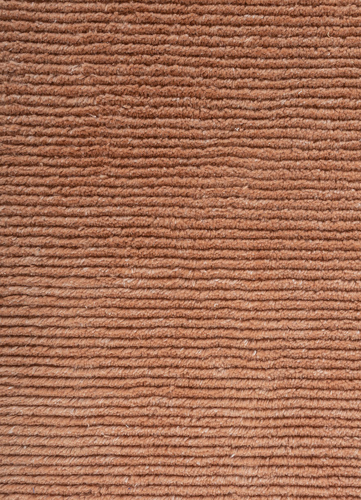 basis red and orange polyester hand loom Rug - CloseUp basis red and orange polyester hand loom Rug - CloseUp