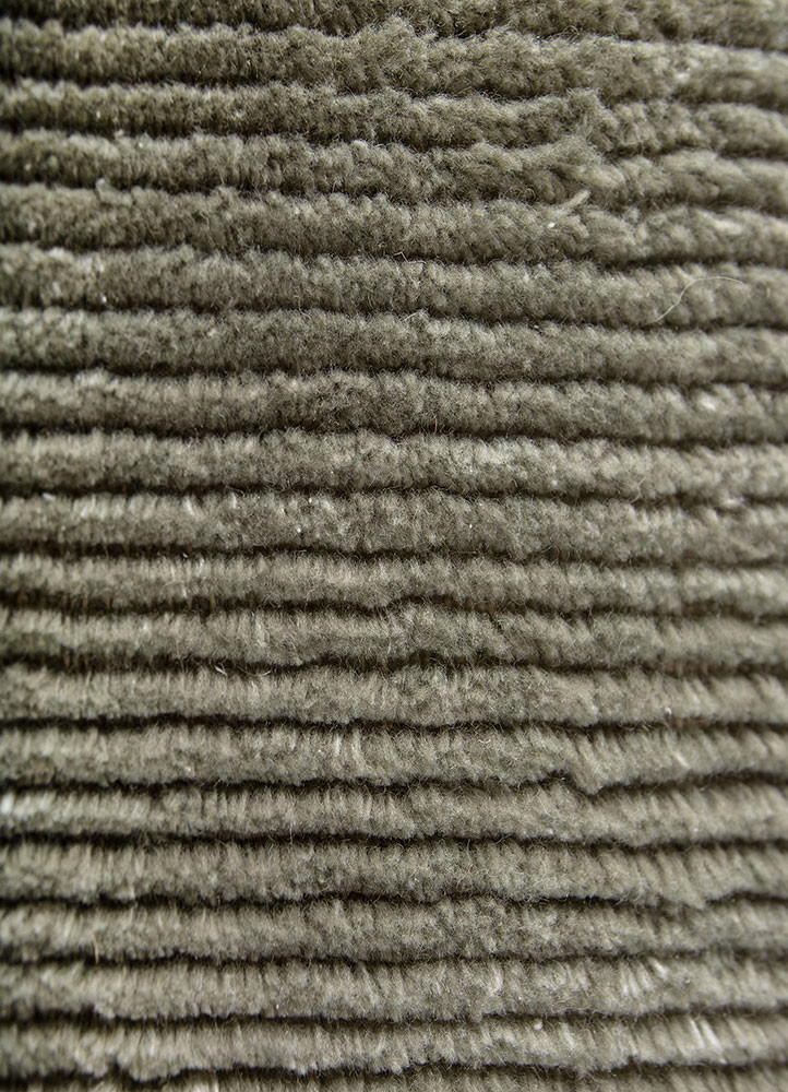 basis blue polyester hand loom Rug - CloseUp basis blue polyester hand loom Rug - CloseUp
