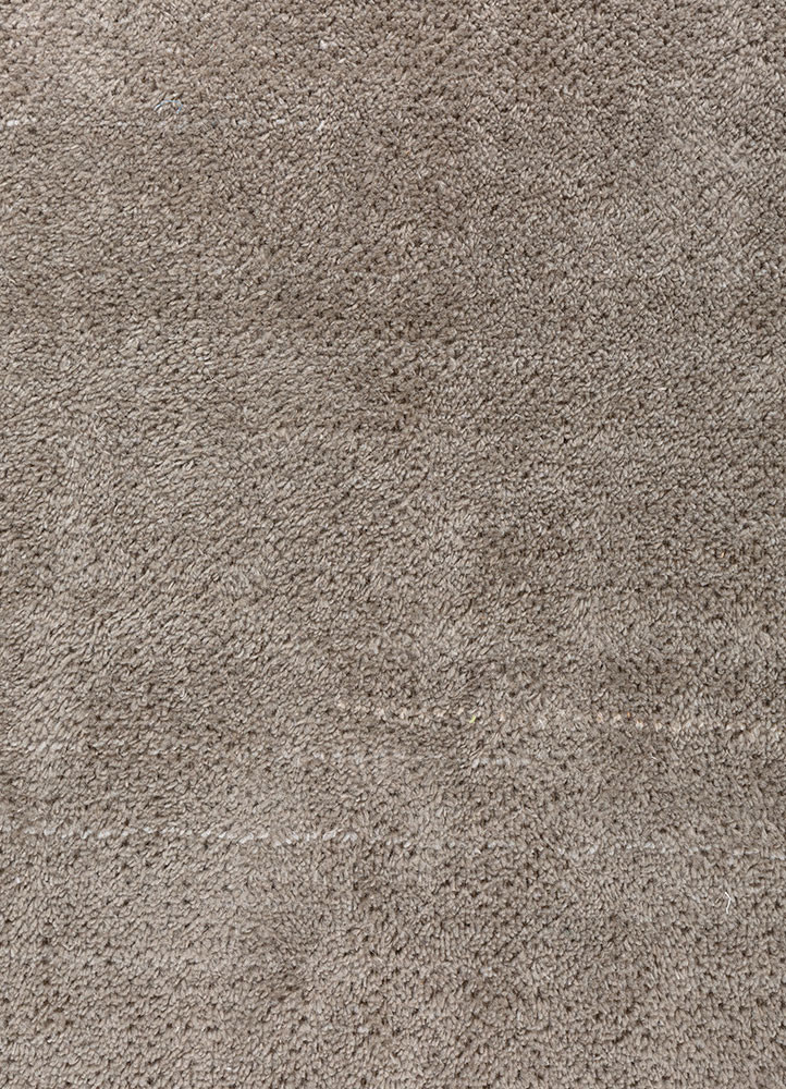 basis beige and brown polyester hand loom Rug - CloseUp basis beige and brown polyester hand loom Rug - CloseUp