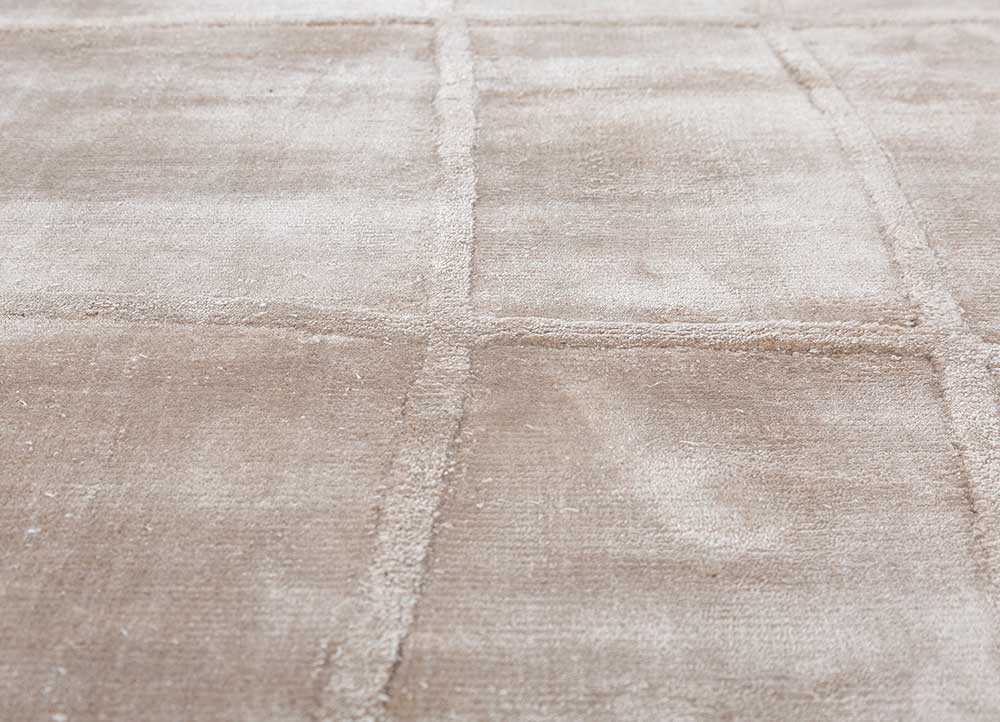 basis ivory viscose hand loom Rug - CloseUp basis ivory viscose hand loom Rug - CloseUp