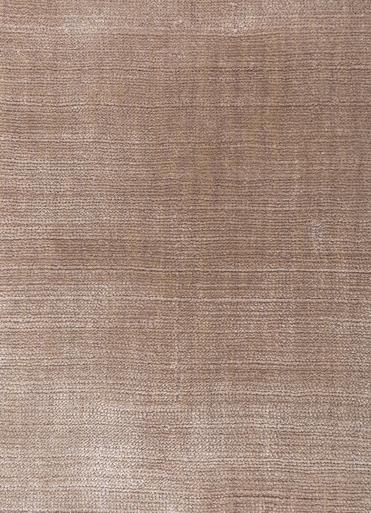 aprezo beige and brown tencil hand loom Rug - CloseUp aprezo beige and brown tencil hand loom Rug - CloseUp