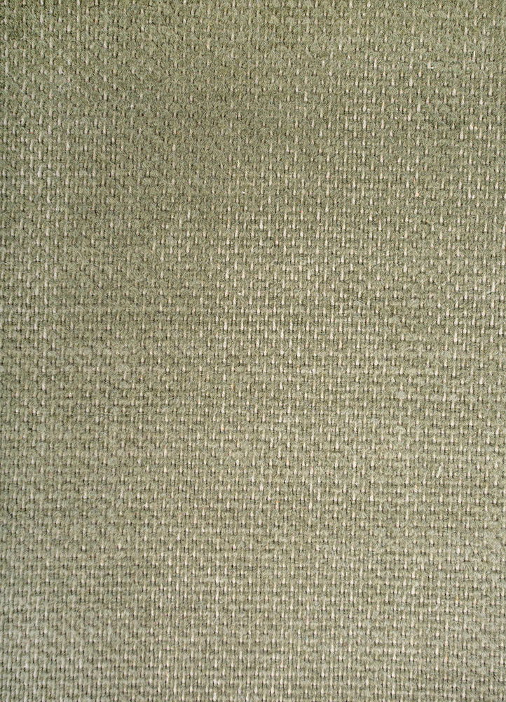 jean green wool hand loom Rug - CloseUp jean green wool hand loom Rug - CloseUp
