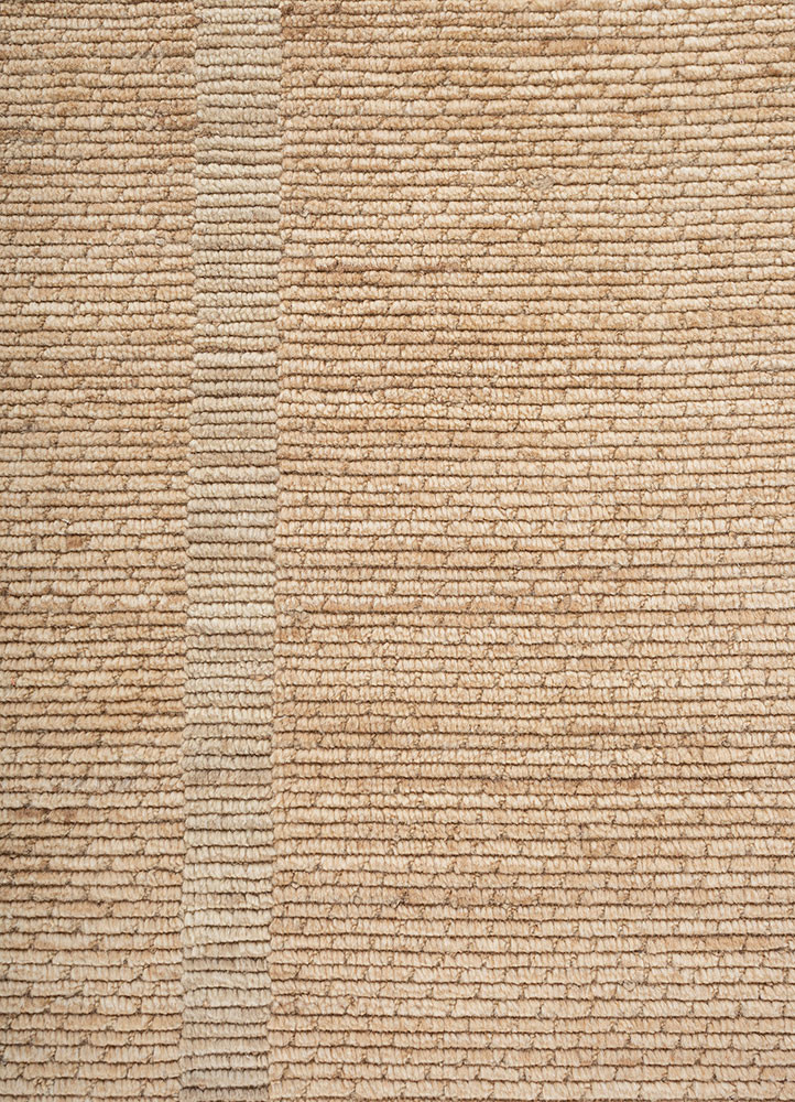 contour beige and brown wool hand loom Rug - CloseUp contour beige and brown wool hand loom Rug - CloseUp