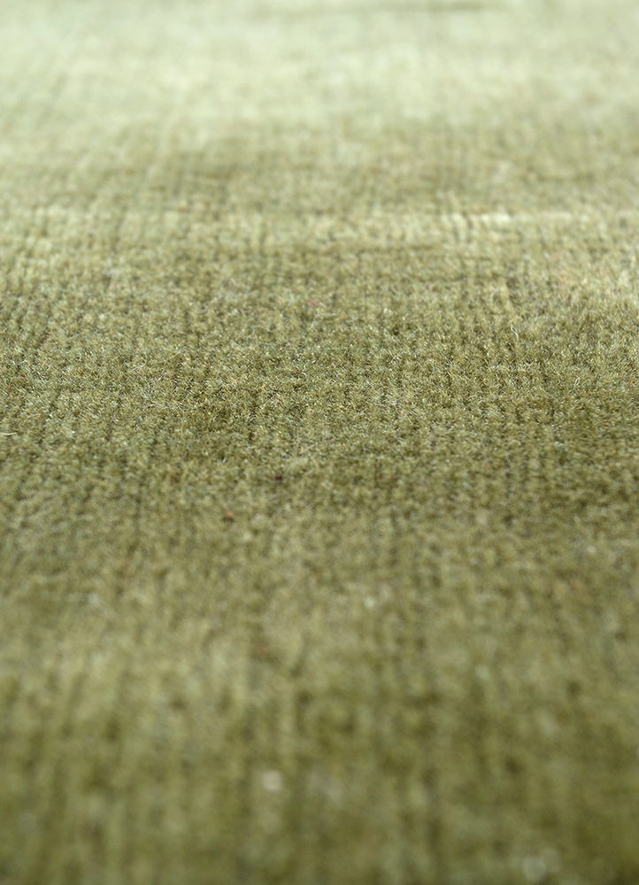 jean blue wool hand loom Rug - CloseUp jean blue wool hand loom Rug - CloseUp