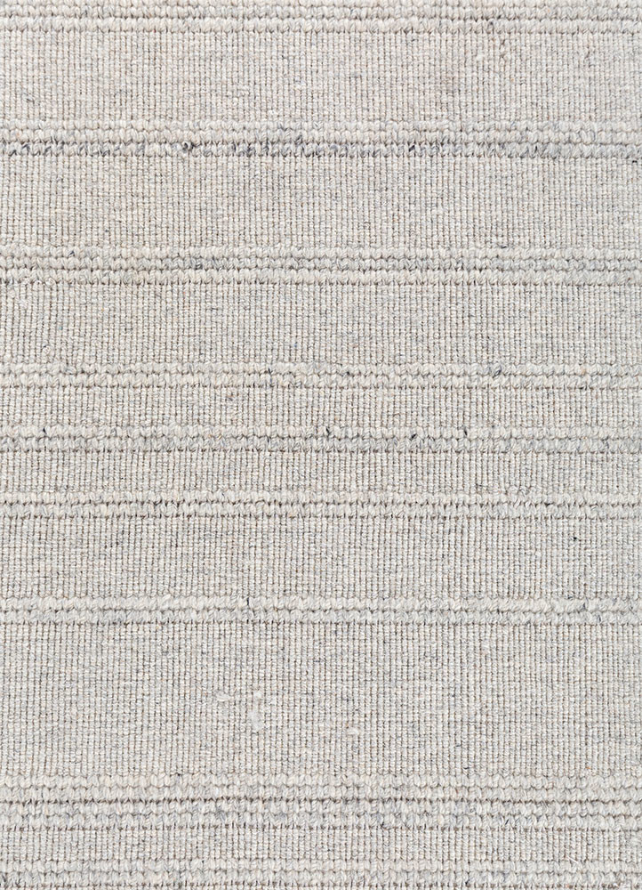 aprezo ivory wool flat weaves Rug - CloseUp aprezo ivory wool flat weaves Rug - CloseUp