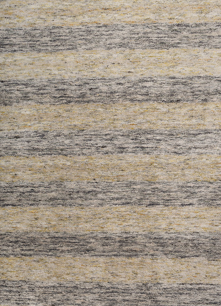 tesoro ivory wool and viscose hand loom Rug - CloseUp tesoro ivory wool and viscose hand loom Rug - CloseUp