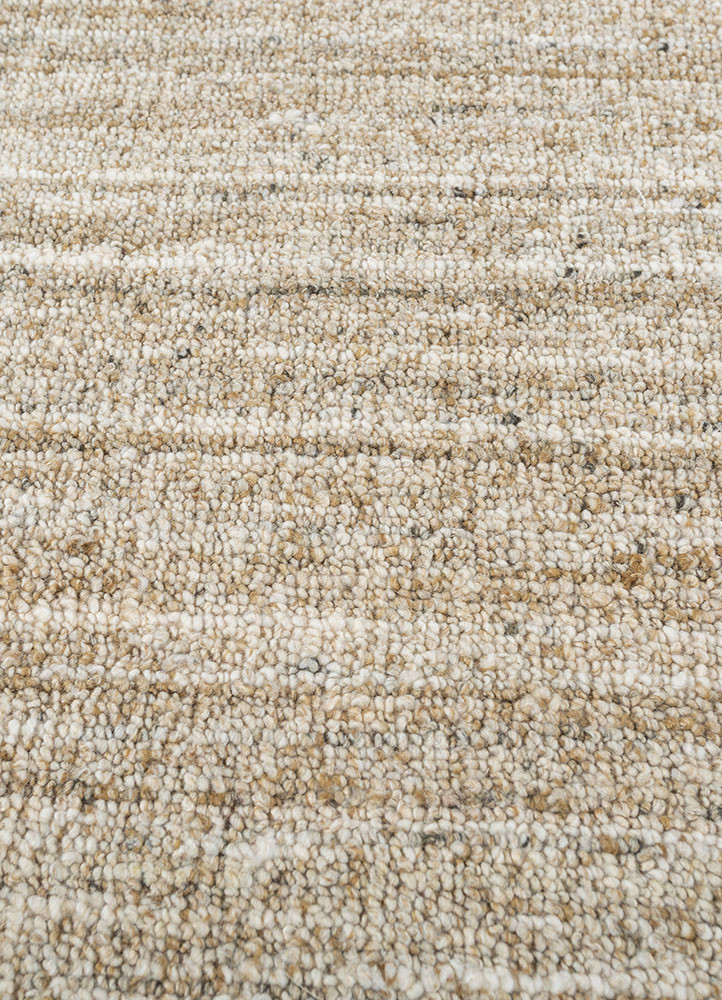 Contour Beige & Brown Hand Loom Wool & Viscose Rugs - Hwv-51039 ...