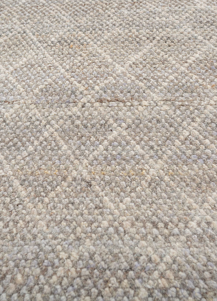 manifest beige and brown afghan wool hand knotted Rug - CloseUp manifest beige and brown afghan wool hand knotted Rug - CloseUp
