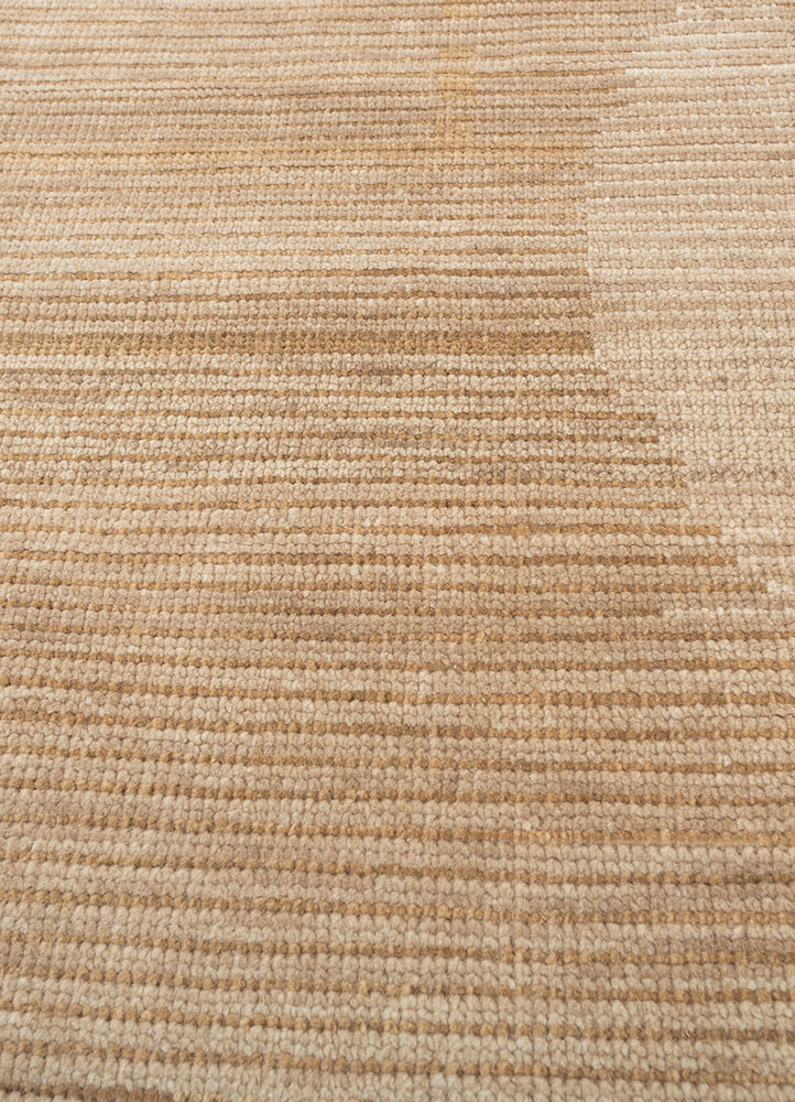 blythe beige and brown wool hand knotted Rug - CloseUp blythe beige and brown wool hand knotted Rug - CloseUp