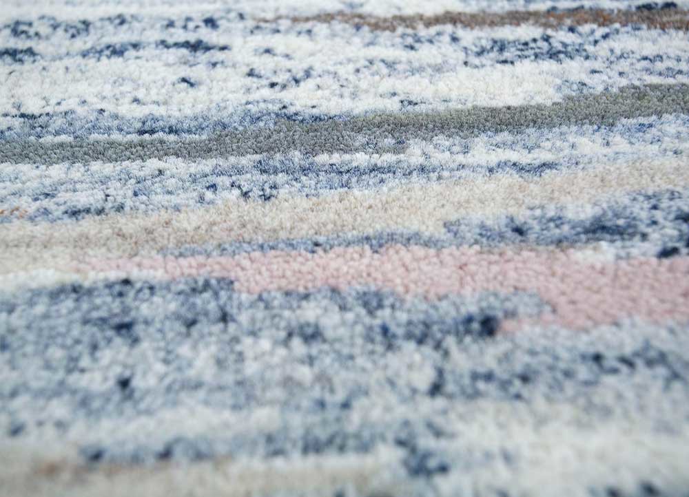 manchaha grey and black wool hand knotted Rug - CloseUp manchaha grey and black wool hand knotted Rug - CloseUp