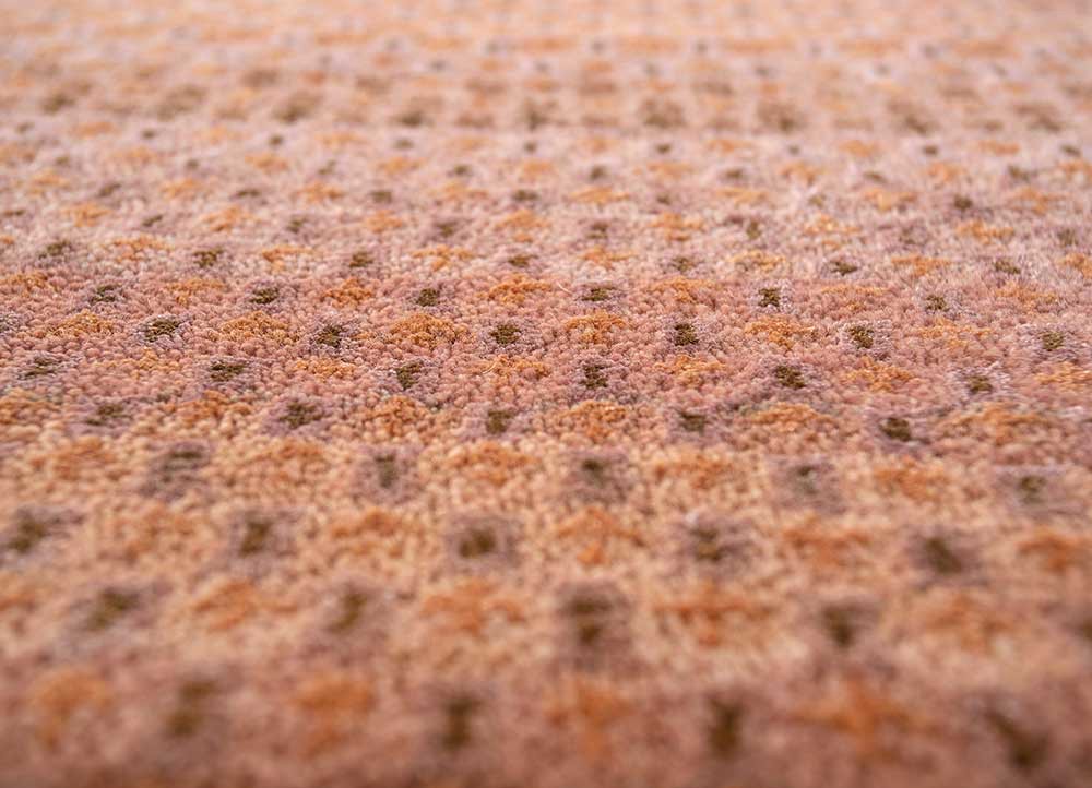 freedom manchaha pink and purple wool and bamboo silk hand knotted Rug - CloseUp freedom manchaha pink and purple wool and bamboo silk hand knotted Rug - CloseUp