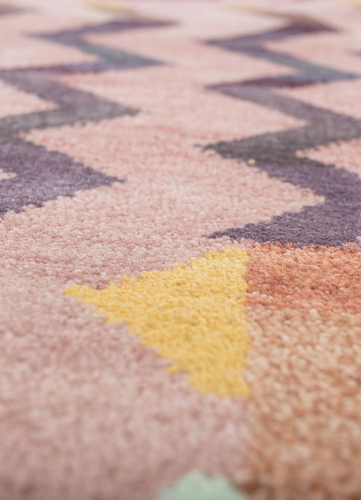 manchaha green wool and bamboo silk hand knotted Rug - CloseUp manchaha green wool and bamboo silk hand knotted Rug - CloseUp