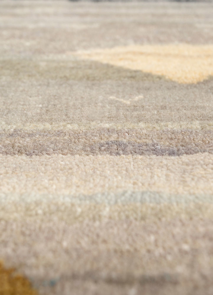 freedom manchaha blue wool and silk hand knotted Rug - CloseUp freedom manchaha blue wool and silk hand knotted Rug - CloseUp