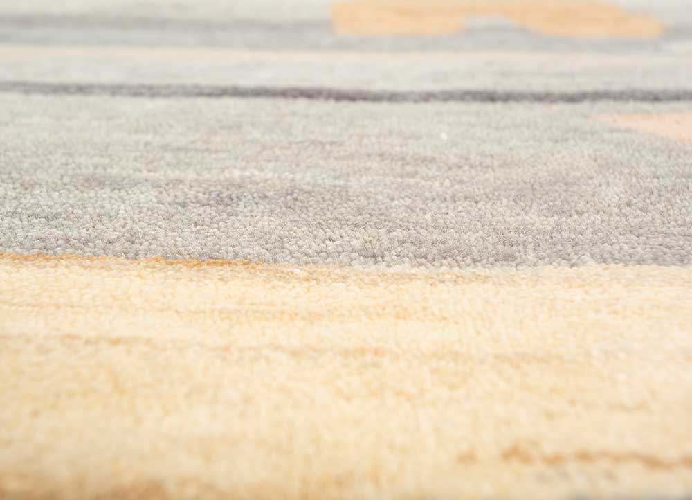 Freedom Manchaha Blue Hand Knotted Wool and Silk Rugs Lub82 Jaipur Rugs India