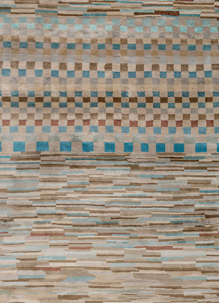 manchaha ivory silk hand knotted Rug - CloseUp manchaha ivory silk hand knotted Rug - CloseUp